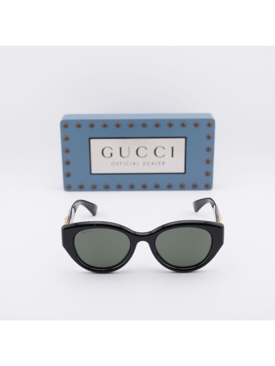Gucci GG1976SK 001 Cat Eye Sunglasses - Black / Grey